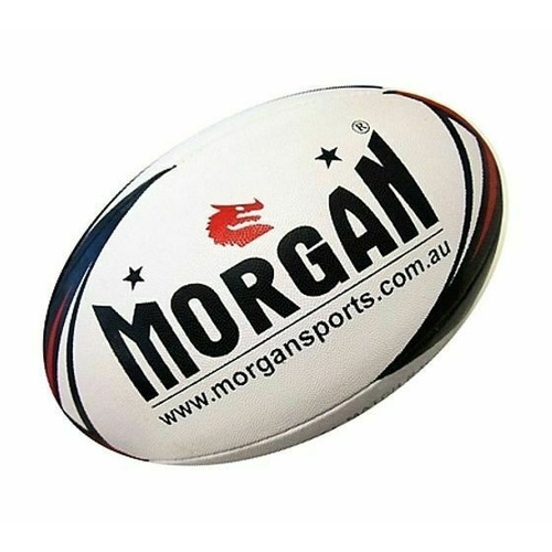 MORGAN Match 4-Ply Rugby League Ball