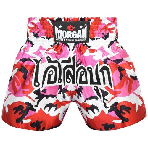 MORGAN Muay Thai Pink Diabla Camo Boxing MMA Shorts