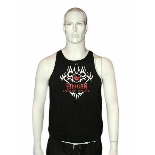 MORGAN DRAGON Martial Arts Uniforms Singlet Black