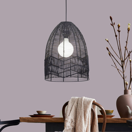 SERANG 35 Cane Pendant Light Shade Only [Black]