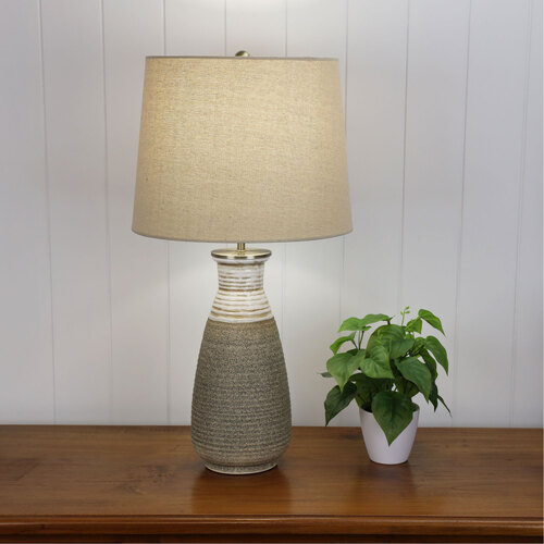 POTTON Ceramic Table Lamp w Shade