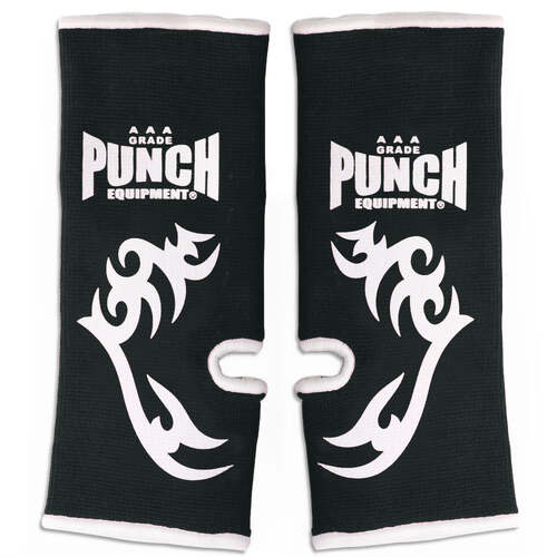 PUNCH Anklets Thai Style Tattoo Print- Ankle Guard BLACK