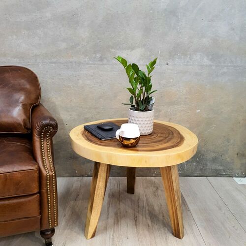 "Kimberley" Coffee Table Raintree Wood Live Edged