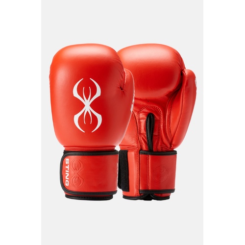 STING World Boxing Approved Competition Boxing Glove — Red