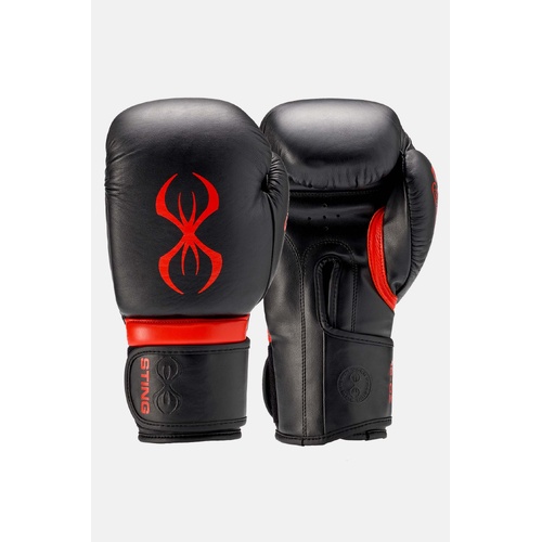 STING Armapro Boxing Glove — Black/Red