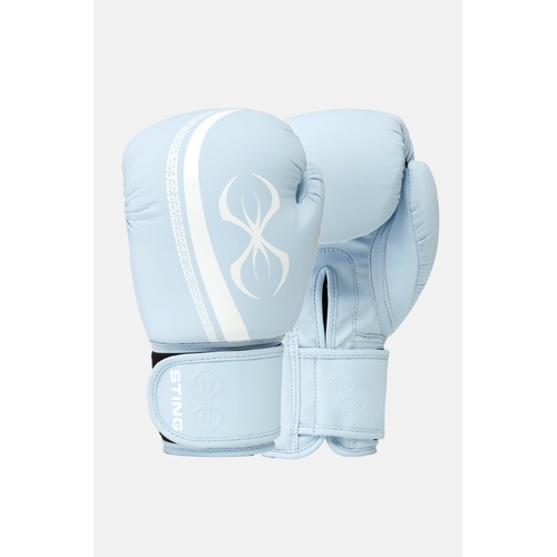STING Aurora Womens Boxing Glove — Light Blue/White