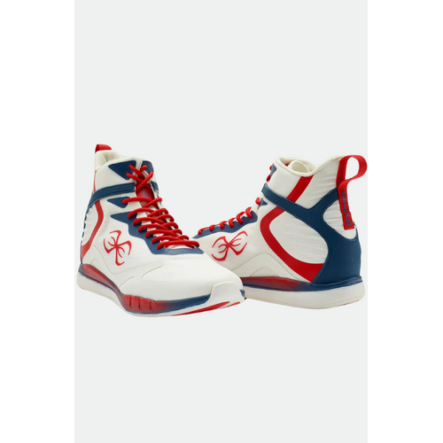 STING Viper Boxing Shoe 2.0 — White/Red/Blue