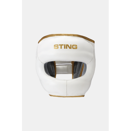 STING Evolution Face Shield — White/Gold