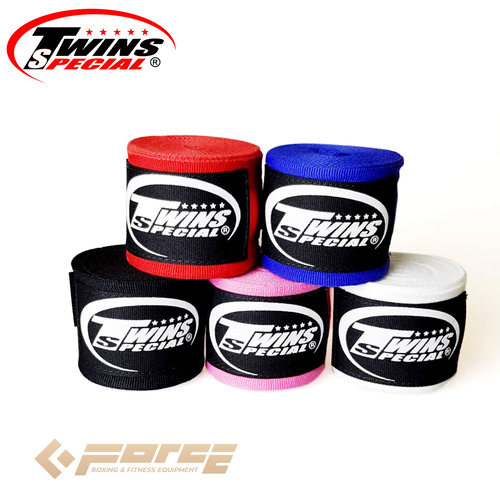 5m TWINS Pro Boxing Elastic Handwraps 
