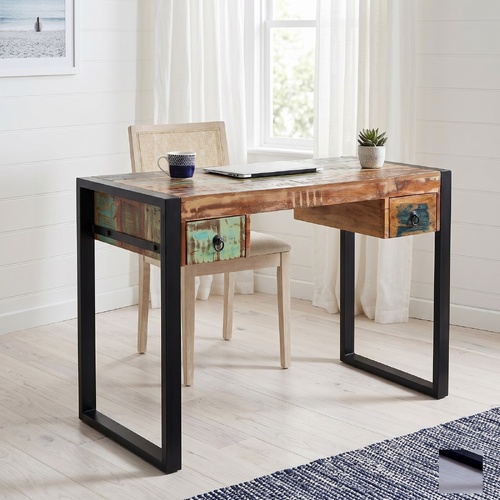 "Arthur" Solid Reclaimed Wood Study/Writing Desk