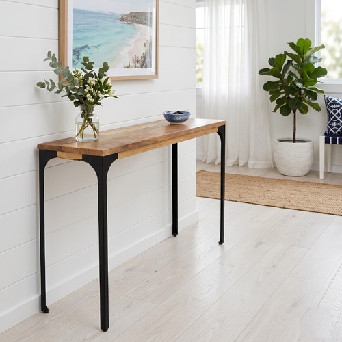 "Glenview" Console Table Mango Wood 120x35x76 cm