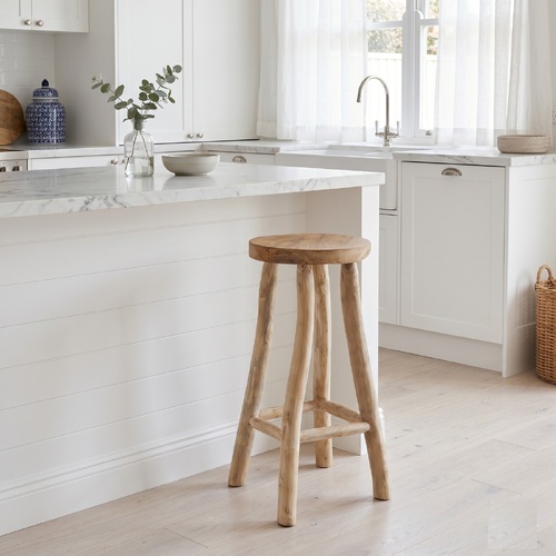 "Broadhurst" Bar Stool Solid Teak Wood