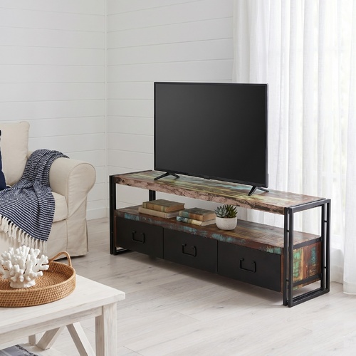 "Brucedale" TV Cabinet Solid Reclaimed Wood 120x30x40 cm