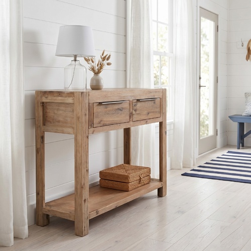 "Chester" Console Table 82x33x73 cm Solid Acacia Wood
