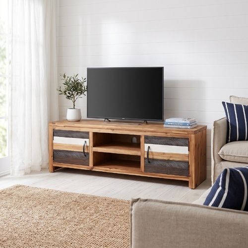 "Conie" TV Cabinet Solid Acacia Wood 120x35x40 cm