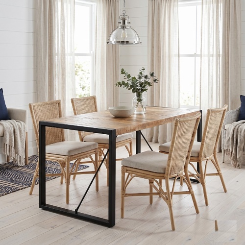 "Derwent" Dining Table 140x70x75 cm Solid Mango Wood