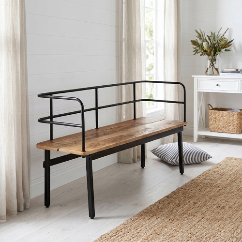 "Dunkeld" Bench 120x40x70 cm Solid Mango Wood