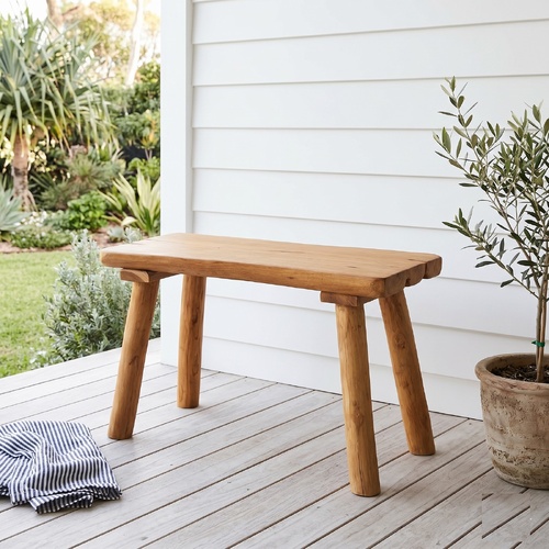"Bangalow" Garden Bench 80 cm Solid Teak Wood