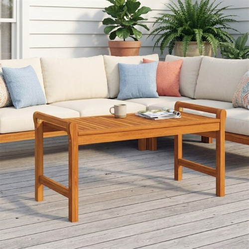 "Jamieson" Coffee Table 100x50x50 cm Solid Wood Acacia