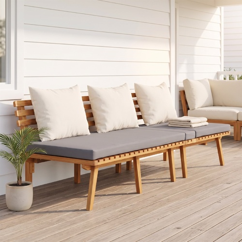 "Jenner" Garden Day Bed 200x65 cm Solid Wood Acacia