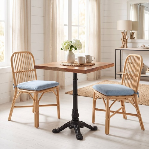 "Leone" Bistro Table 60x60x76 cm Solid Acacia Wood