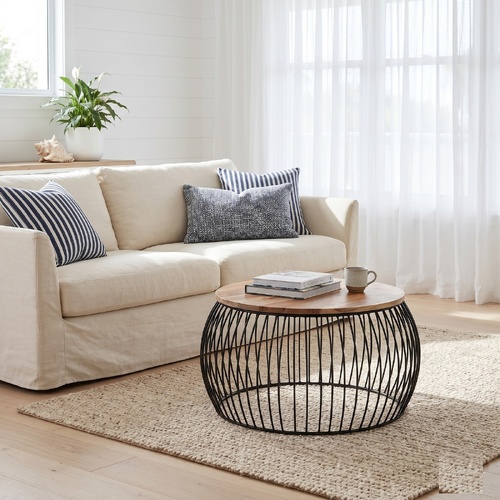 "Kula" Coffee Table Dia 68 cm Solid Acacia Wood