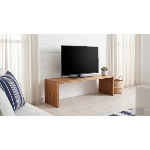 "Latona" TV Stand 110x33x33 cm Solid Wood Acacia
