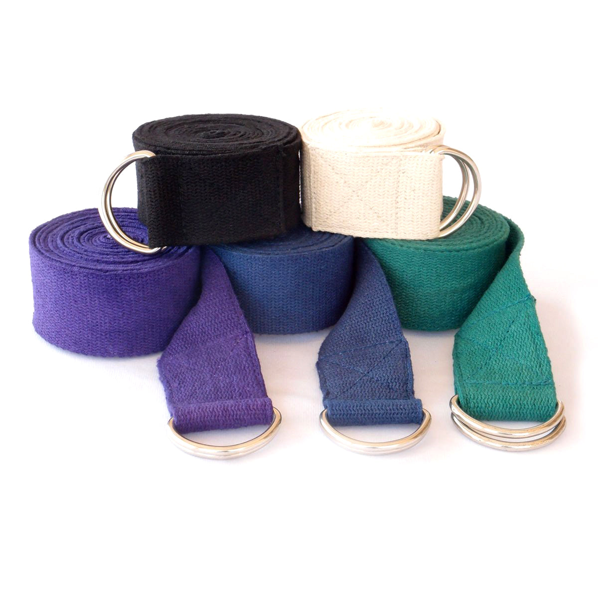 Durable Cotton Yoga Strap (6ft)