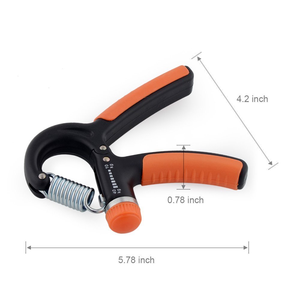 Hand Grip Strengthener Adjustable 22-88 Lbs