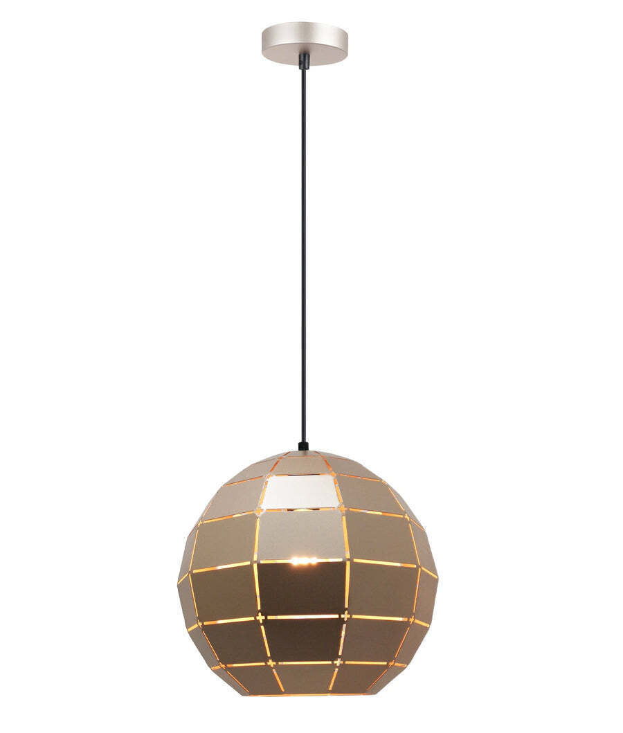 ARMIS: Retro Tiled Wine Glass Shape Pendant Lights Champagne Gold