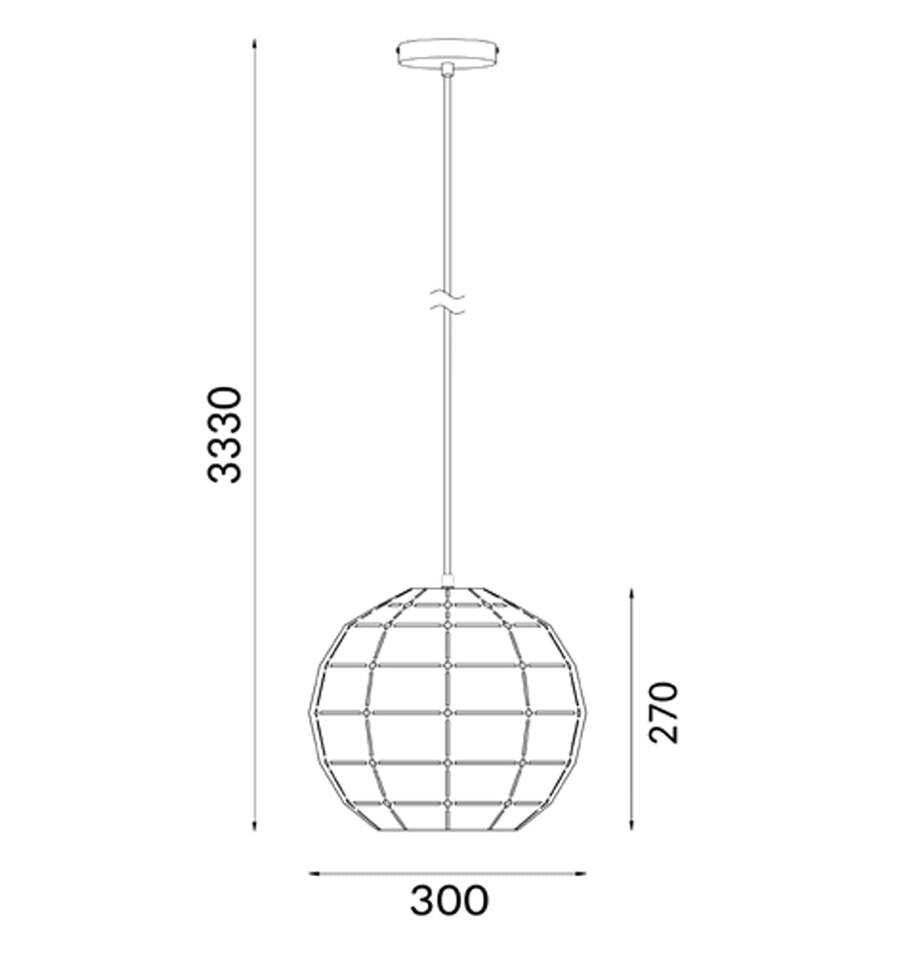 ARMIS: Retro Tiled Wine Glass Shape Pendant Lights Champagne Gold