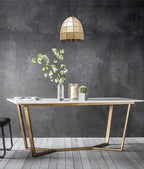 ARMIS: Retro Tiled Ellipse Shape Pendant Lights Champagne Gold