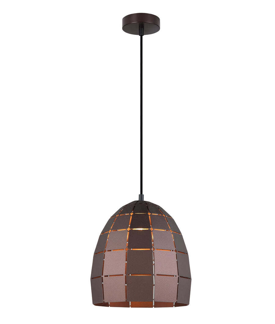 ARMIS: Retro Tiled Ellipse Shape Pendant Lights Coffee