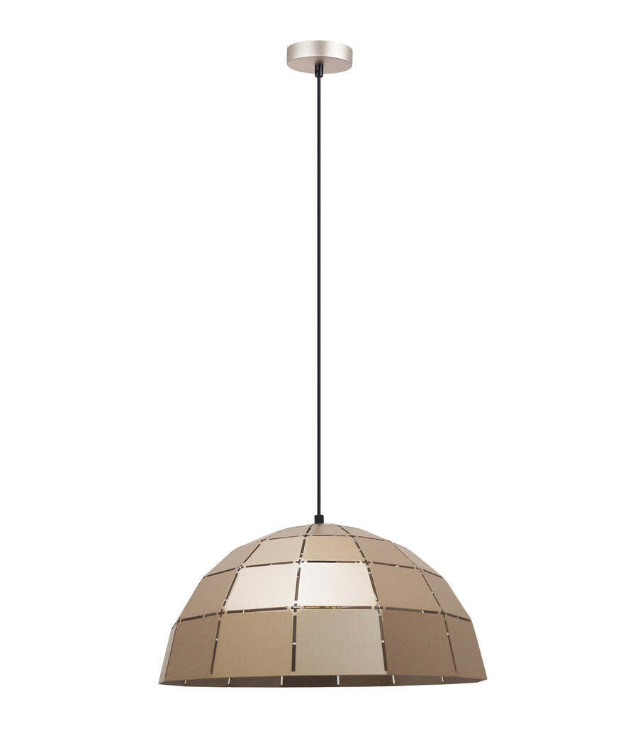 ARMIS: Retro Tiled Dome Shape Pendant Lights Champagne Gold