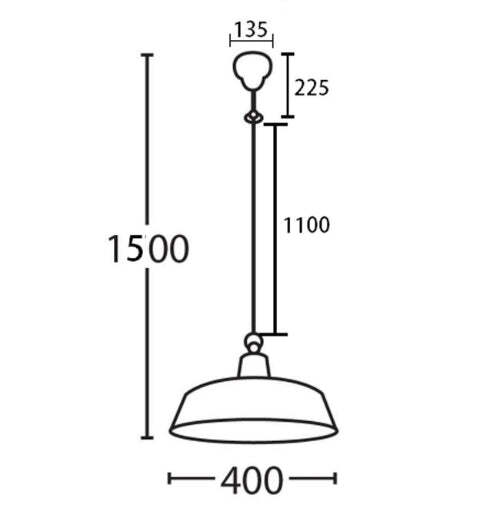 DEKSEL: Antique Rustic Aged Copper Interior Dome Shape Pendant Light