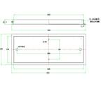 METI: Warm Chestnut Wood Frame Clear Glass Shade Interior Wall Light