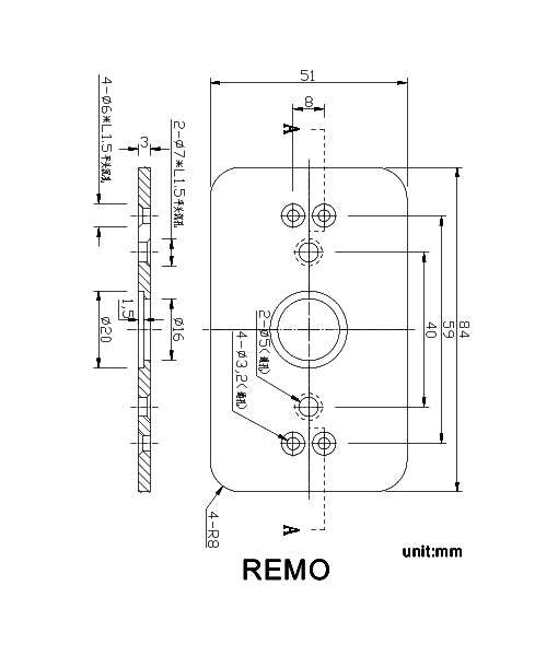 REMO: Surface Mounted LED Exterior Curved Up/Down Wall Lights IP54 Black