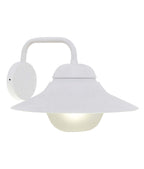 SPY: Exterior Wall Lights with Frosted Diffuser IP44 Matte White