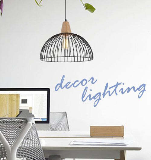 STRAND: Iron and Wood Dome Cage Pendant Lights Black