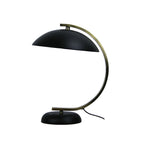 Oriel Lighting DECO Table Lamp Black Antique Brass