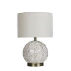 Oriel Lighting ARIEL Ceramic Decorative Table Lamp with Shade