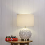 Oriel Lighting ARIEL Ceramic Decorative Table Lamp with Shade