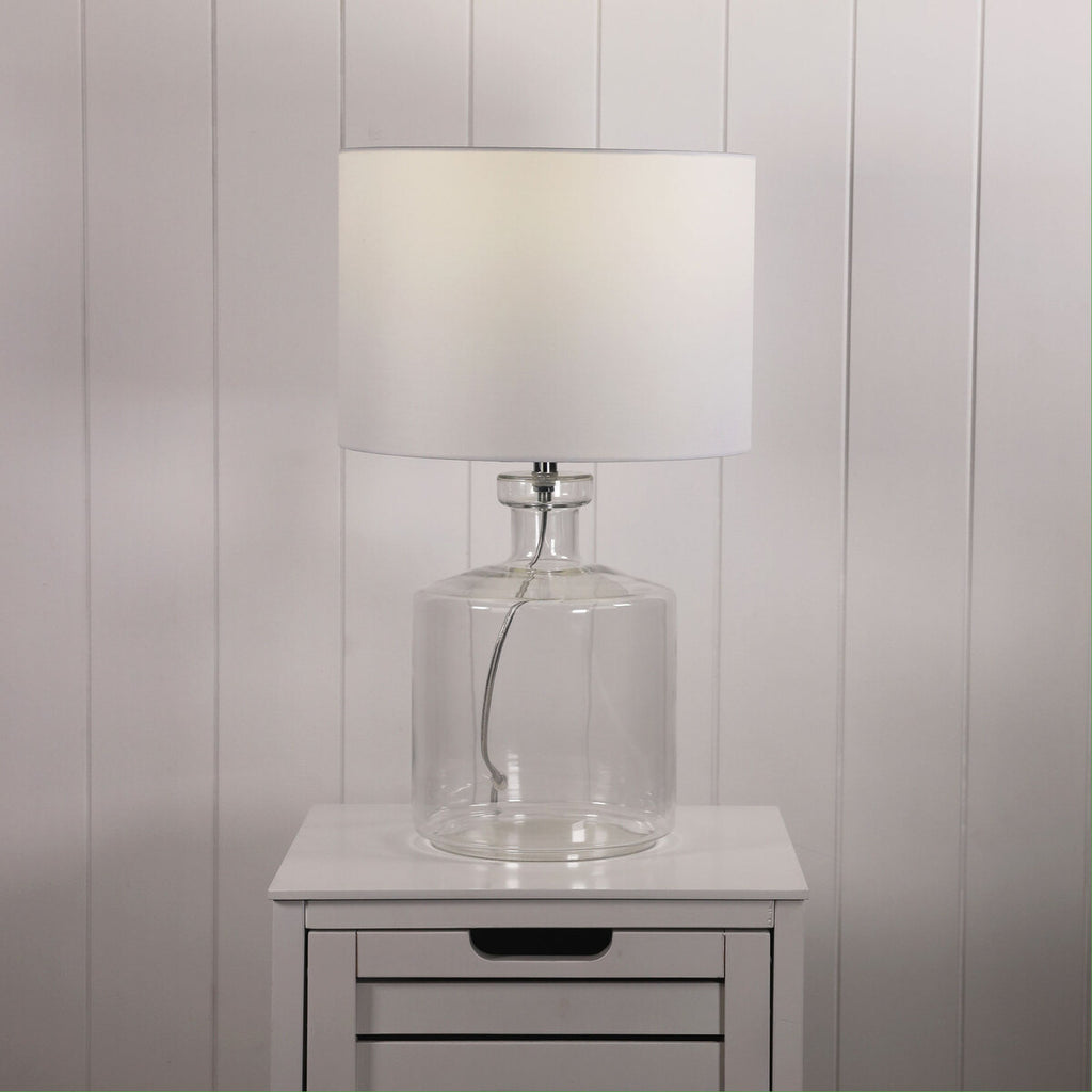 Oriel Lighting FERMO Glass Table Lamp