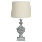 Oriel Lighting EXETER Complete Resin Table Lamp w Shade