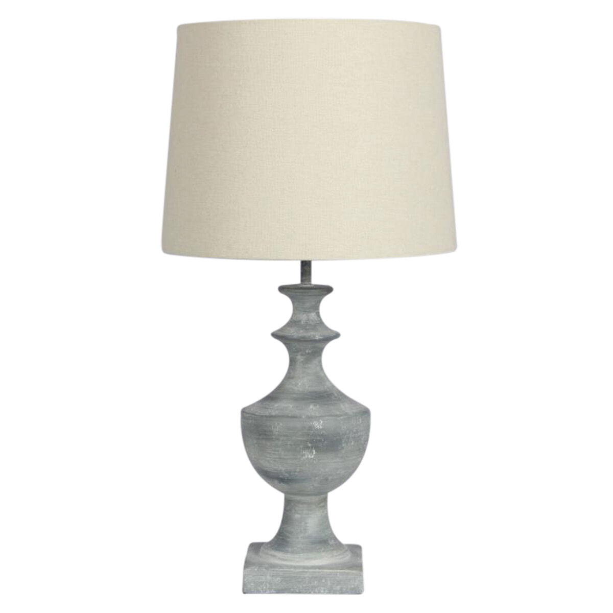 Oriel Lighting EXETER Complete Resin Table Lamp w Shade