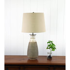 Oriel Lighting POTTON Ceramic Table Lamp w Shade