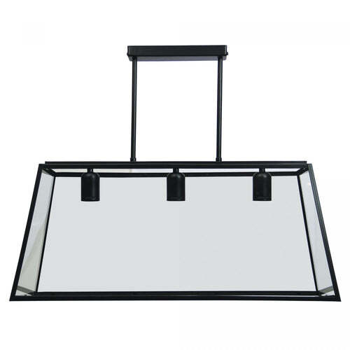 Oriel Lighting EATON 70 3-light 70cm Urban Retro Pendant Light