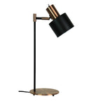 Oriel Lighting ARI Retro Desk Lamp Mid-Century Task Lamp with Brushed Copper