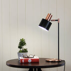 Oriel Lighting ARI Retro Desk Lamp Mid-Century Task Lamp with Brushed Copper