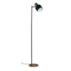 Oriel Lighting ARI FLOOR Copper Mid-century Task Lamp in Brushed Copper Finish